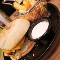 Veganer pulled beef burger 🍔 at Pans Kitchen in Hildesheim