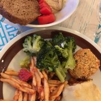 evening meal at Hotel Luxor in Bellaria-igea Marina