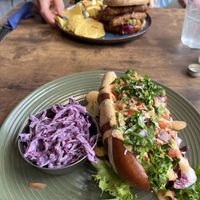 Currywurst  at The Chakra Lounge in Bakewell