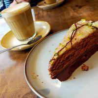 Vegan Gluten Free Pistachio Torte at The Chakra Lounge in Bakewell