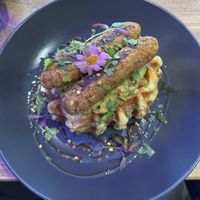Savoury waffles (vg)  at The Chakra Lounge in Bakewell
