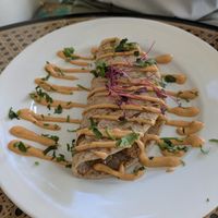 Roti wrap at The Chakra Lounge in Bakewell