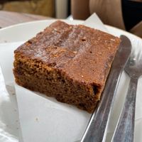 Coffee cake at Pastelaria Bonjour in Cascais