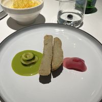 Seitan con contorno i patate   at Hostaria L'Arca in Alba Adriatica