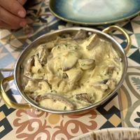 Mixed mushrooms with coconut milk   at Da Prata 52 in Lisbon