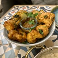 Tempura vegetables   at Da Prata 52 in Lisbon