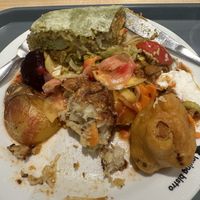 Had already starting eating before I remembered to take photo! Delicious food  at Loving Bistro in Prague