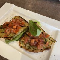 Vegan Brushetta  at Buon Appetito in Burgess Hill