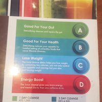 Menu 5 at Bridges Organic Health Restaurant in Nairobi