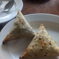 Veg samosa at Bridges Organic Health Restaurant in Nairobi