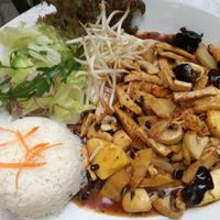 No 52 Stewed tofu with ginger in caramel sauce at Samadhi in Berlin