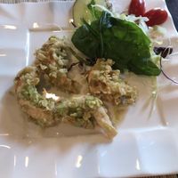 Vegan shrimps  at Samadhi in Berlin