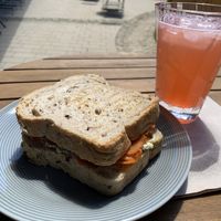 And this was my today’s sandwich pick ‘salmish’ accompanied with their homemade ‘intense limo’. Very refreshing!  at Intense Coffee in Luxembourg City