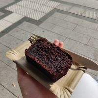 Choco cake at Intense Coffee in Luxembourg City