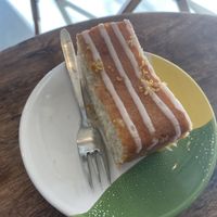 Lemon cake, gâteux de citron   at Intense Coffee in Luxembourg City