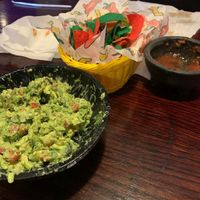 Fresh Guac at Plaza Mexico Restaurant Bar & Grill in Emerald Isle
