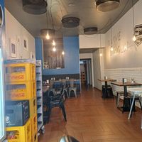 Inside seats at Burger Brothers Berlin in Berlin