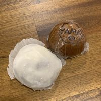 Daifuku and manju  at Yama Cafe in Vancouver