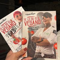 She wrote two separate authentic Italian vegan cookbooks that are also gluten free friendly!  at Te lo do io il Vegano / La Stella Vegan in Lierna