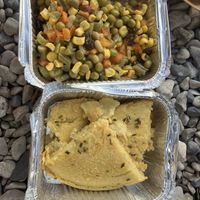 Frittata con verdure   at Te lo do io il Vegano / La Stella Vegan in Lierna