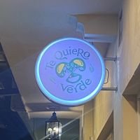 Street sign  at Te Quiero Verde in Puerto Vallarta