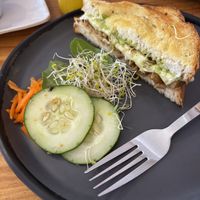 Half of a steak sandwich( was a full order split up)  at Te Quiero Verde in Puerto Vallarta