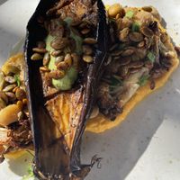 Roasted eggplant   at For Change in Middle Park