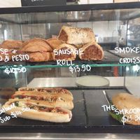 Savoury display cabinet at For Change in Middle Park