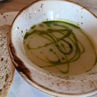 Celeriac soup at The Bonny Inn in Blackburn
