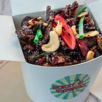 Plant Based Kung Pao at Wok Star Express in Phuket