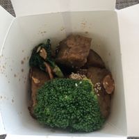 Sticky sesame seitan  at Wok Star Express in Phuket