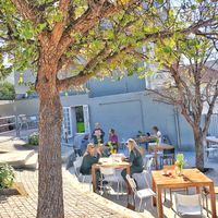 Outdoor seating   at We Cafe - Maybe closed in Cape Town