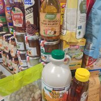 Hard to find maple syrup at Saruul Market in Ulaanbaatar