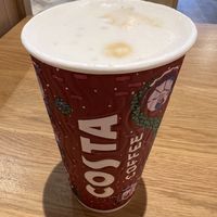 Ginger bread Oat latte  at ABZ - Costa Coffee in Aberdeen