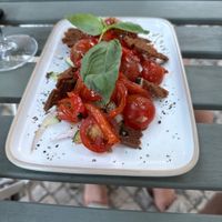 Bread salad  at Boca Bistro in Lisbon