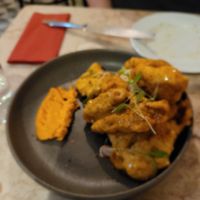 Fried mushrooms at Boca Bistro in Lisbon