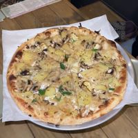 3. Vegan Truffled Bianca  at Locali Pizza in Mermaid Beach