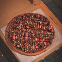 3. Nutella & Strawberry Pizza  at Locali Pizza in Mermaid Beach
