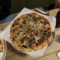 9. Vegan Capricciosa  at Locali Pizza in Mermaid Beach