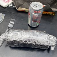 Nice big burrito at Chilango in Croydon