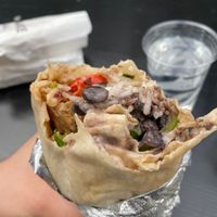 'This Isn't Chicken' burrito at Chilango in Croydon