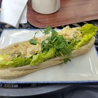 Good options! Vegan or vegan option available things labeled on menu, including panini's, jacket potatoes, cakes, etc at Vennels Café in Durham