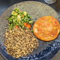 Galette végétal at Café le Pirate in Granville