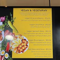 Menu  at The Village PVD in Providence