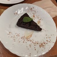 Chocolate cake at Mominoki House in Tokyo