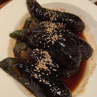 Eggplant with ginger   at Mominoki House in Tokyo