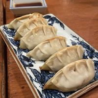 Soy meat gyoza   at Mominoki House in Tokyo