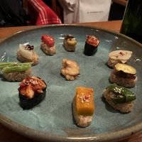 Vegan sushi 🌱🍣  at Mominoki House in Tokyo