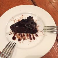 chocolate cake at Mominoki House in Tokyo