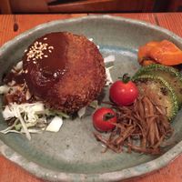potato croquettes at Mominoki House in Tokyo
